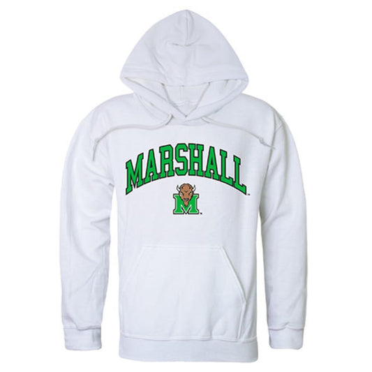 Marshall University Thundering Herd Campus Hoodie Sweatshirt White-Campus-Wardrobe