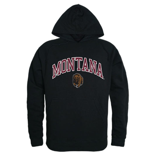 University of Montana Grizzlies Campus Hoodie Sweatshirt Black-Campus-Wardrobe