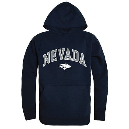 University of Nevada Wolf Pack Campus Hoodie Sweatshirt Navy-Campus-Wardrobe