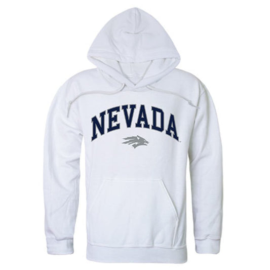 University of Nevada Wolf Pack Campus Hoodie Sweatshirt White-Campus-Wardrobe