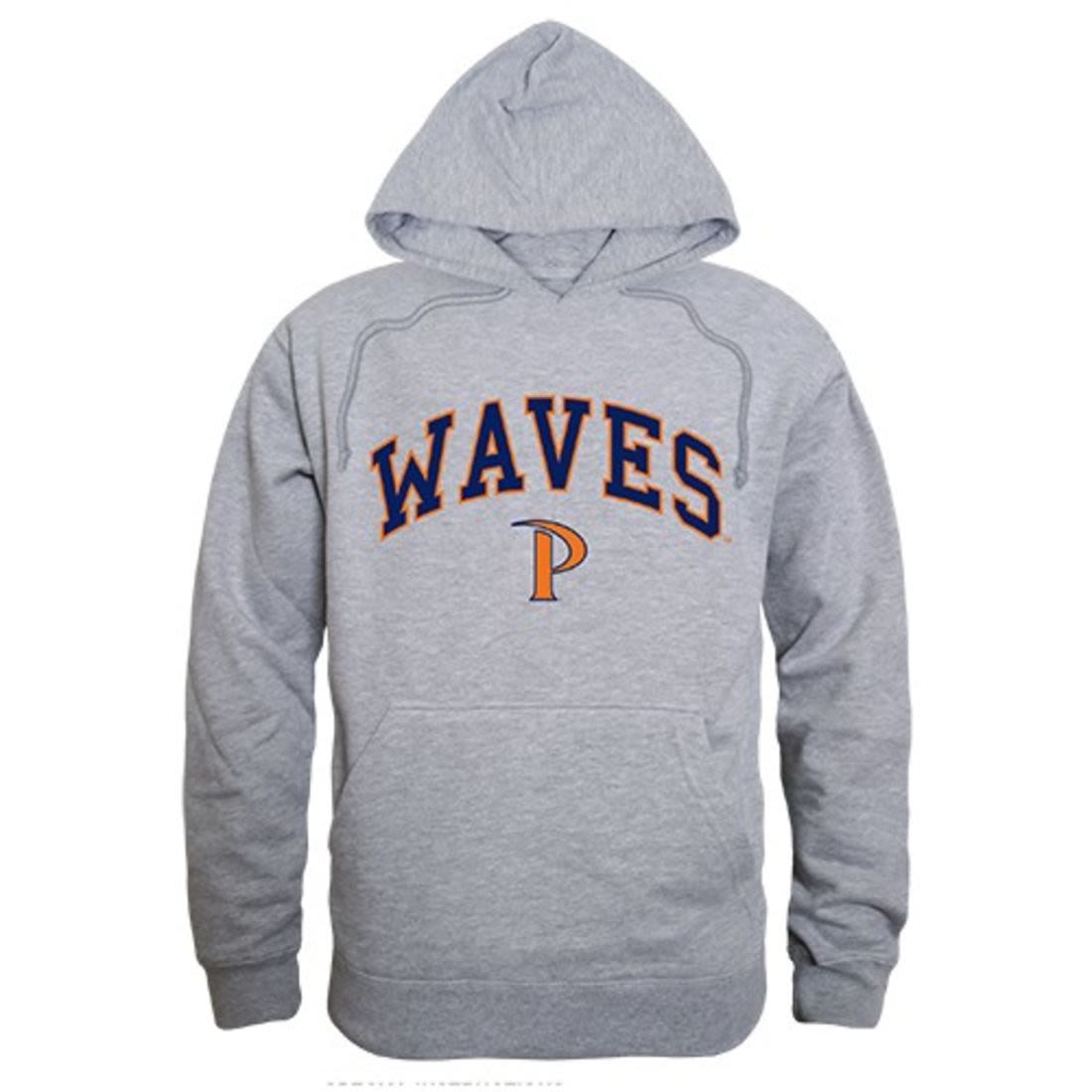 Pepperdine University Waves Campus Hoodie Sweatshirt Heather Grey-Campus-Wardrobe