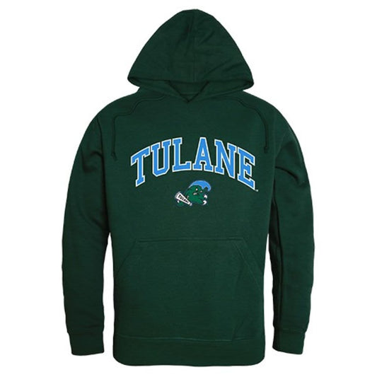 Tulane University Green Wave Campus Hoodie Sweatshirt Forest-Campus-Wardrobe