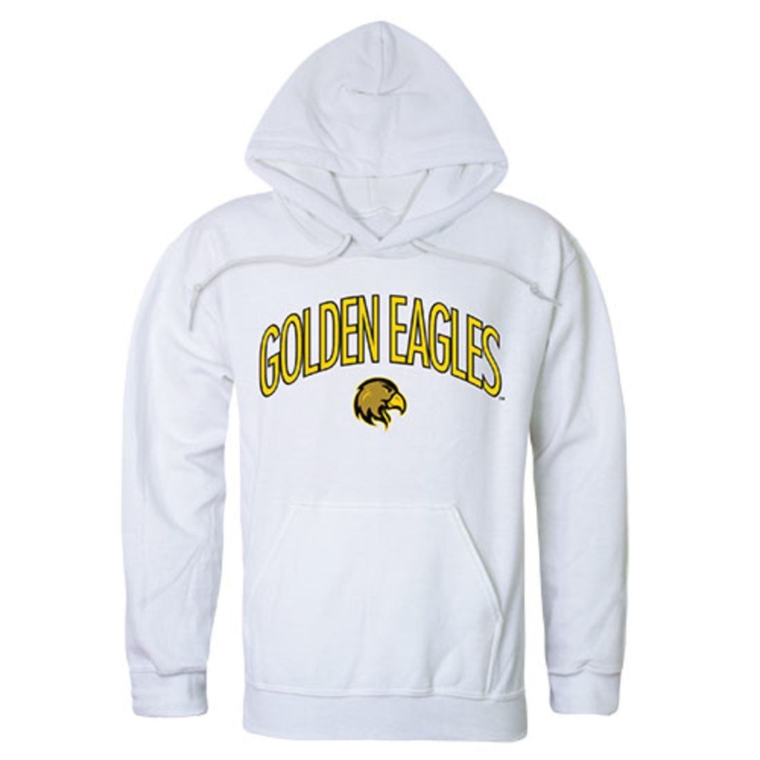 California State University Los Angeles Golden Eagles Campus Hoodie Sweatshirt White-Campus-Wardrobe