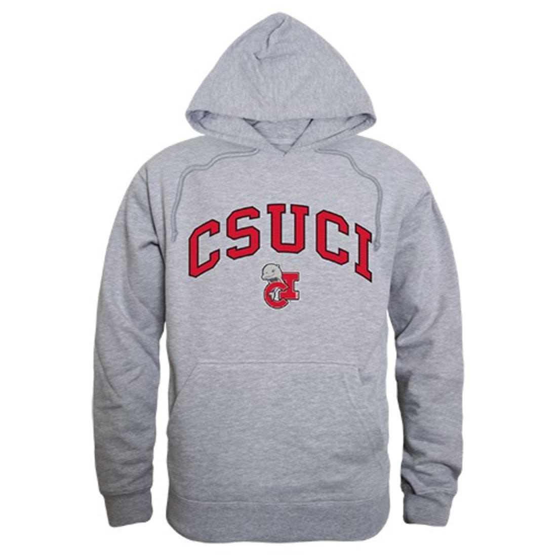 Cal State University Channel Islands The Dolphins Campus Hoodie Sweatshirt Heather Grey-Campus-Wardrobe
