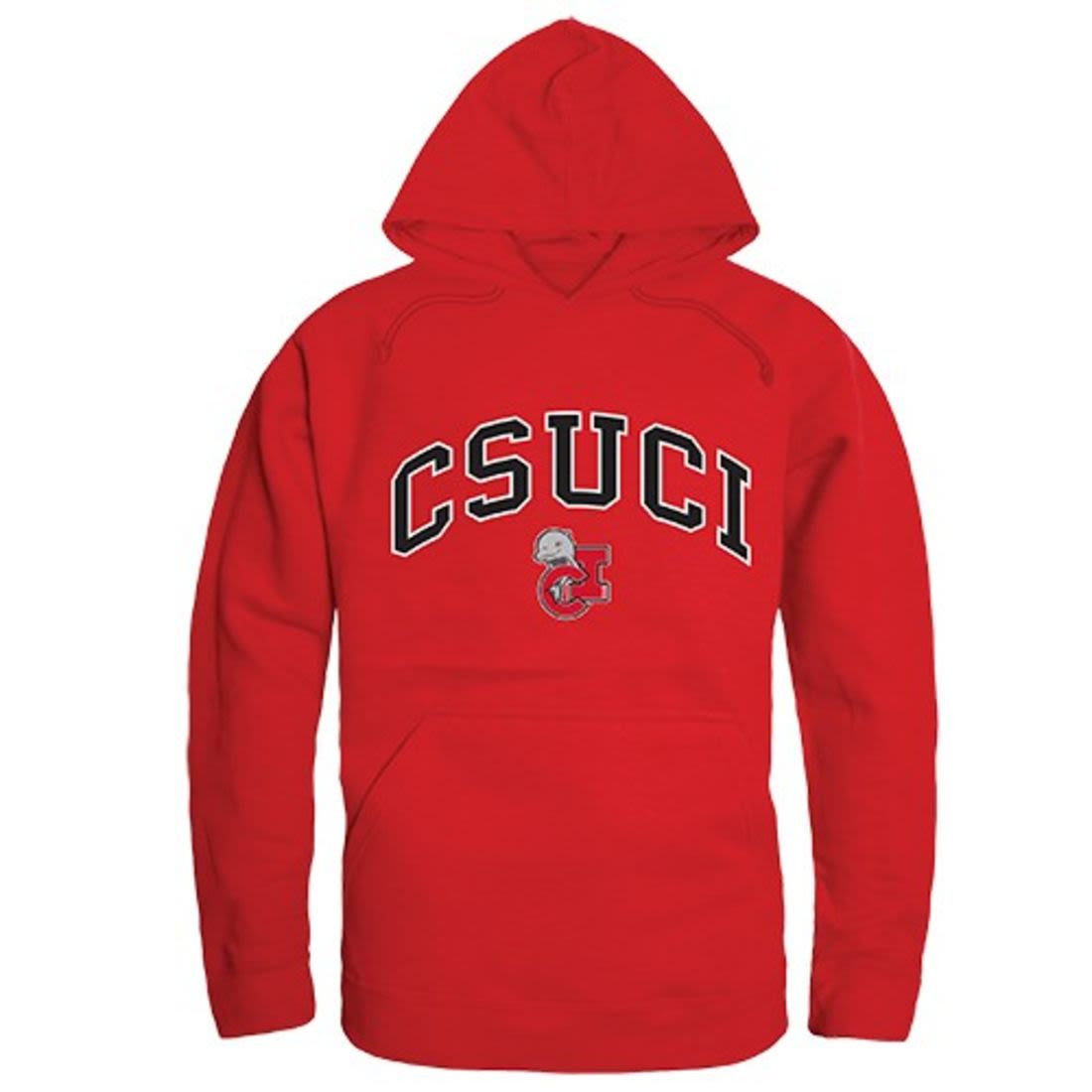 Cal State University Channel Islands The Dolphins Campus Hoodie Sweatshirt Red-Campus-Wardrobe