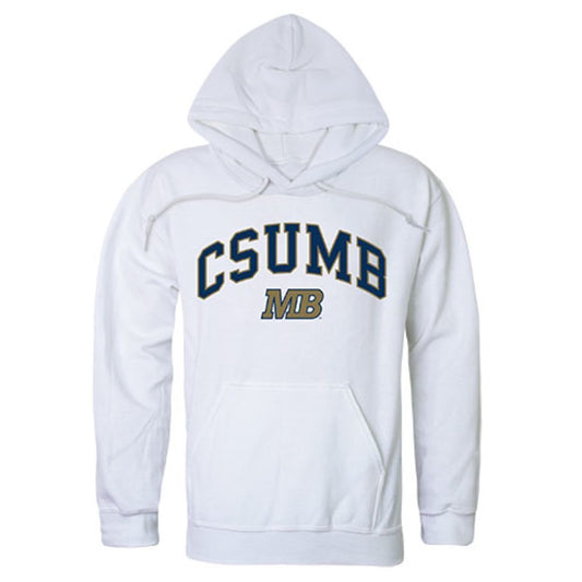 Cal State University, Monterey Bay Otters Campus Hoodie Sweatshirt White-Campus-Wardrobe