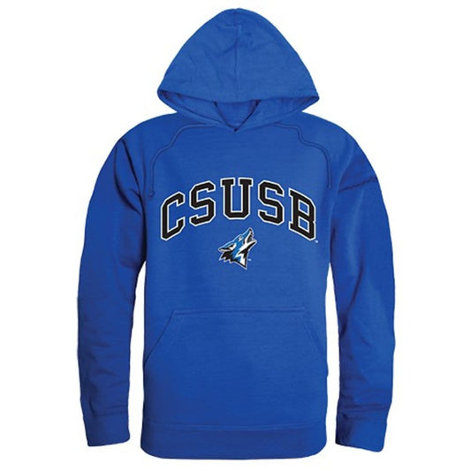 Cal State University, San Bernardino Coyotes Campus Hoodie Sweatshirt Royal-Campus-Wardrobe