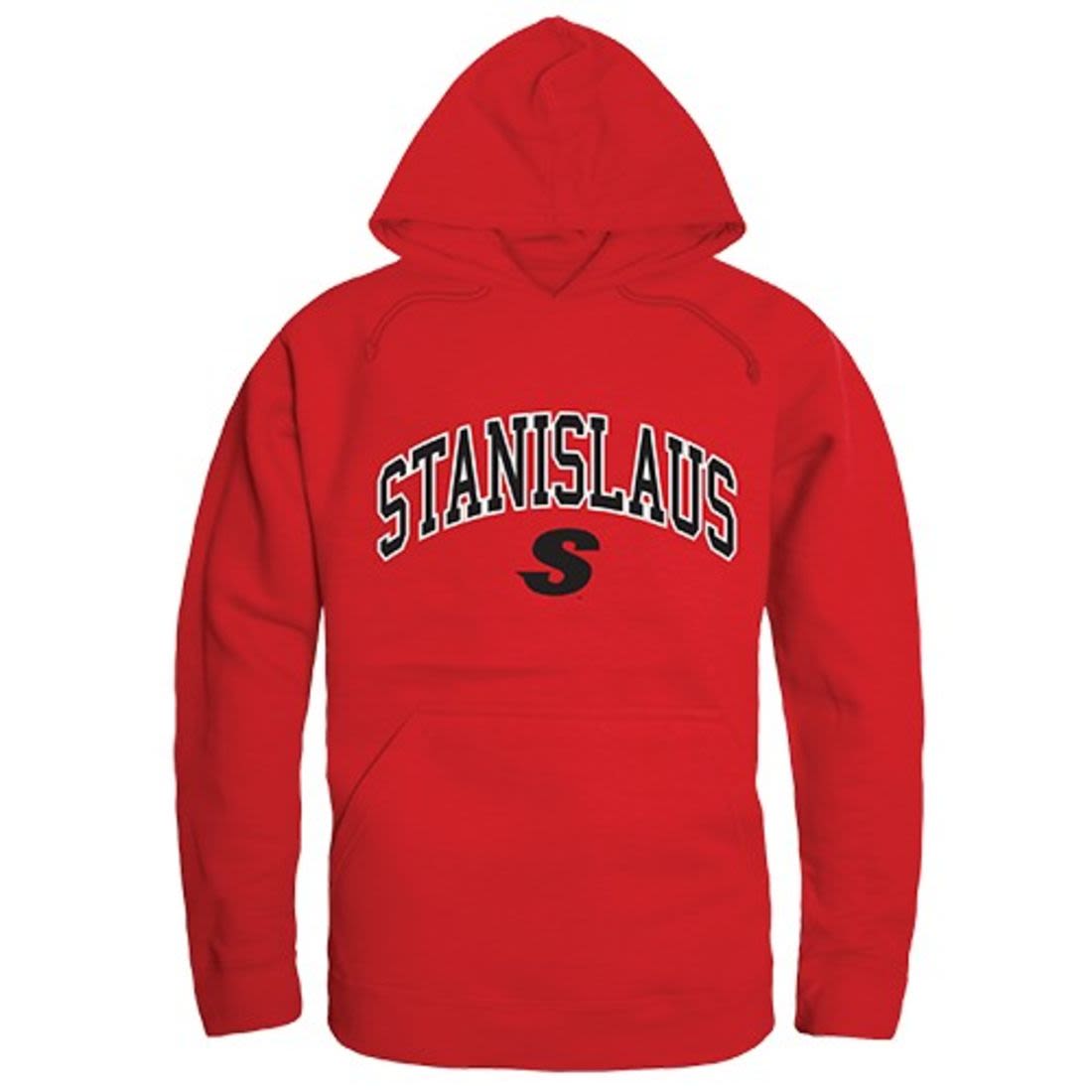 California State University Stanislaus Warriors Campus Hoodie Sweatshirt Red-Campus-Wardrobe