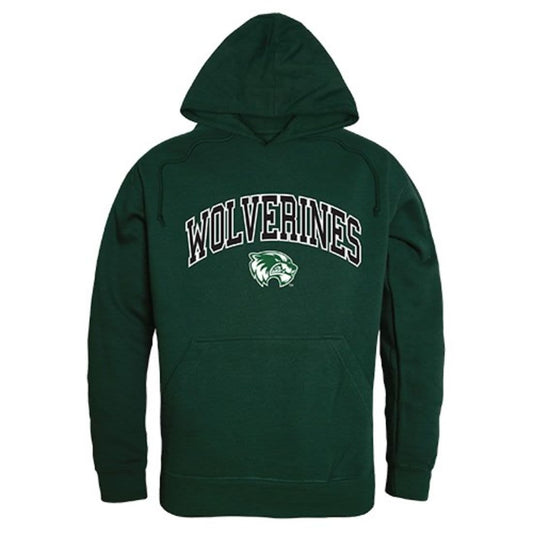 Utah Valley University Wolverines Campus Hoodie Sweatshirt Forest-Campus-Wardrobe