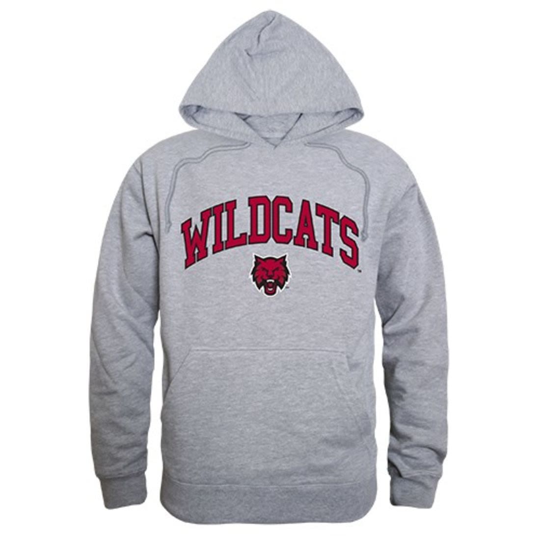Central Washington University Wildcats Campus Hoodie Sweatshirt Heather Grey-Campus-Wardrobe