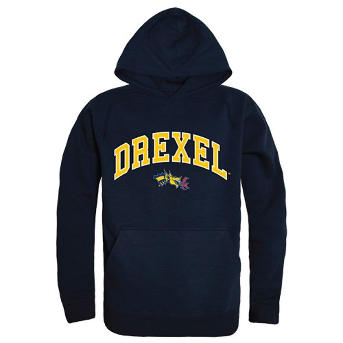 Drexel University Dragons Campus Hoodie Sweatshirt Navy-Campus-Wardrobe