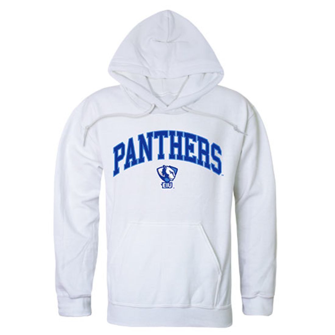 Eastern Illinois University Panthers Campus Hoodie Sweatshirt White-Campus-Wardrobe