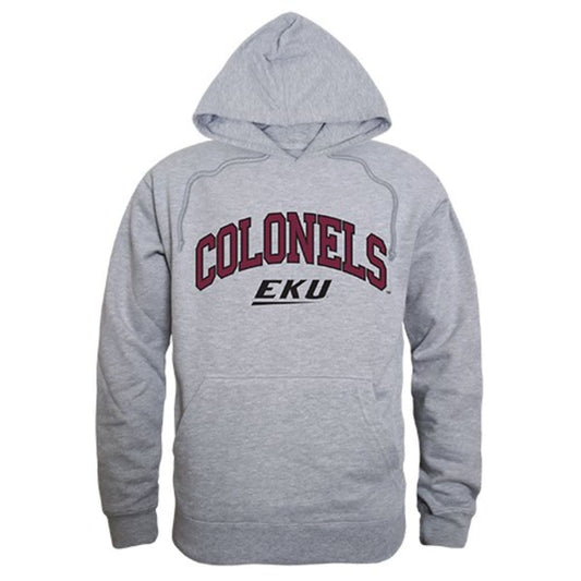 Eastern Kentucky University Colonels Campus Hoodie Sweatshirt Heather Grey-Campus-Wardrobe