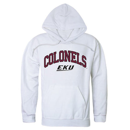 Eastern Kentucky University Colonels Campus Hoodie Sweatshirt White-Campus-Wardrobe