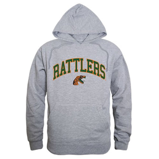 Florida A&M University Rattlers Campus Hoodie Sweatshirt Heather Grey-Campus-Wardrobe