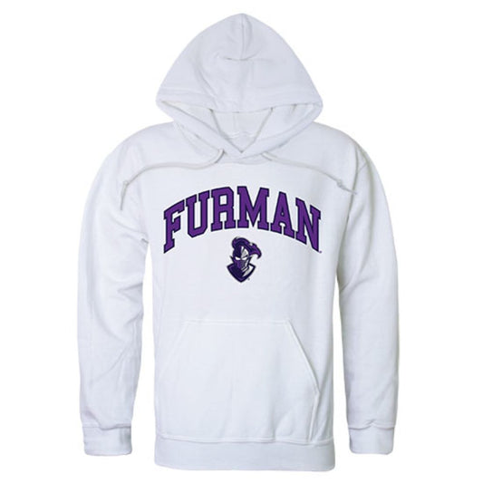 Furman University Paladins Campus Hoodie Sweatshirt White-Campus-Wardrobe