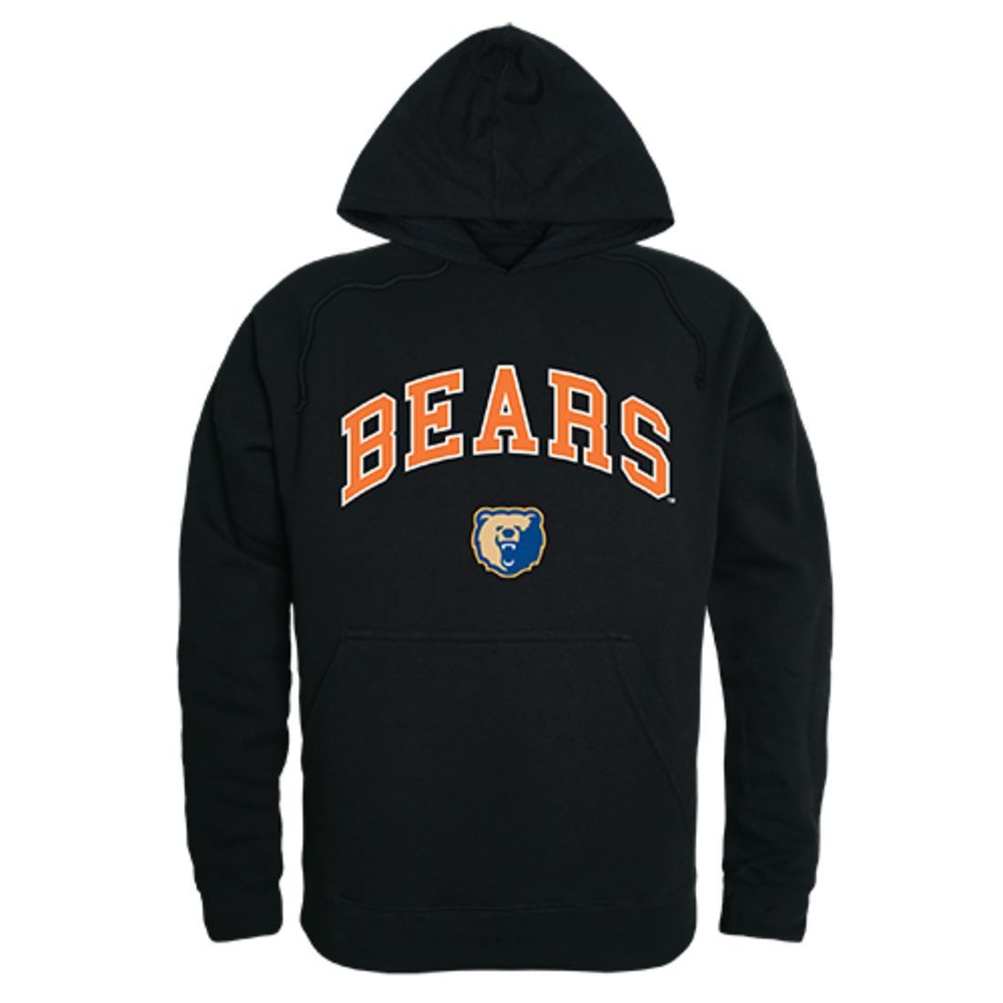 Morgan State University Bears Campus Hoodie Sweatshirt Black-Campus-Wardrobe
