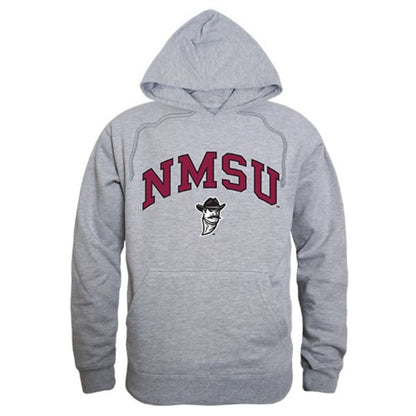 New Mexico State University Aggies Campus Hoodie Sweatshirt Heather Grey-Campus-Wardrobe