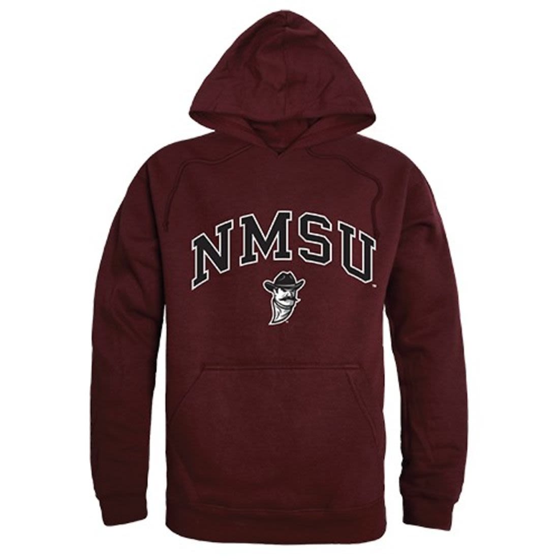 New Mexico State University Aggies Campus Hoodie Sweatshirt Maroon-Campus-Wardrobe