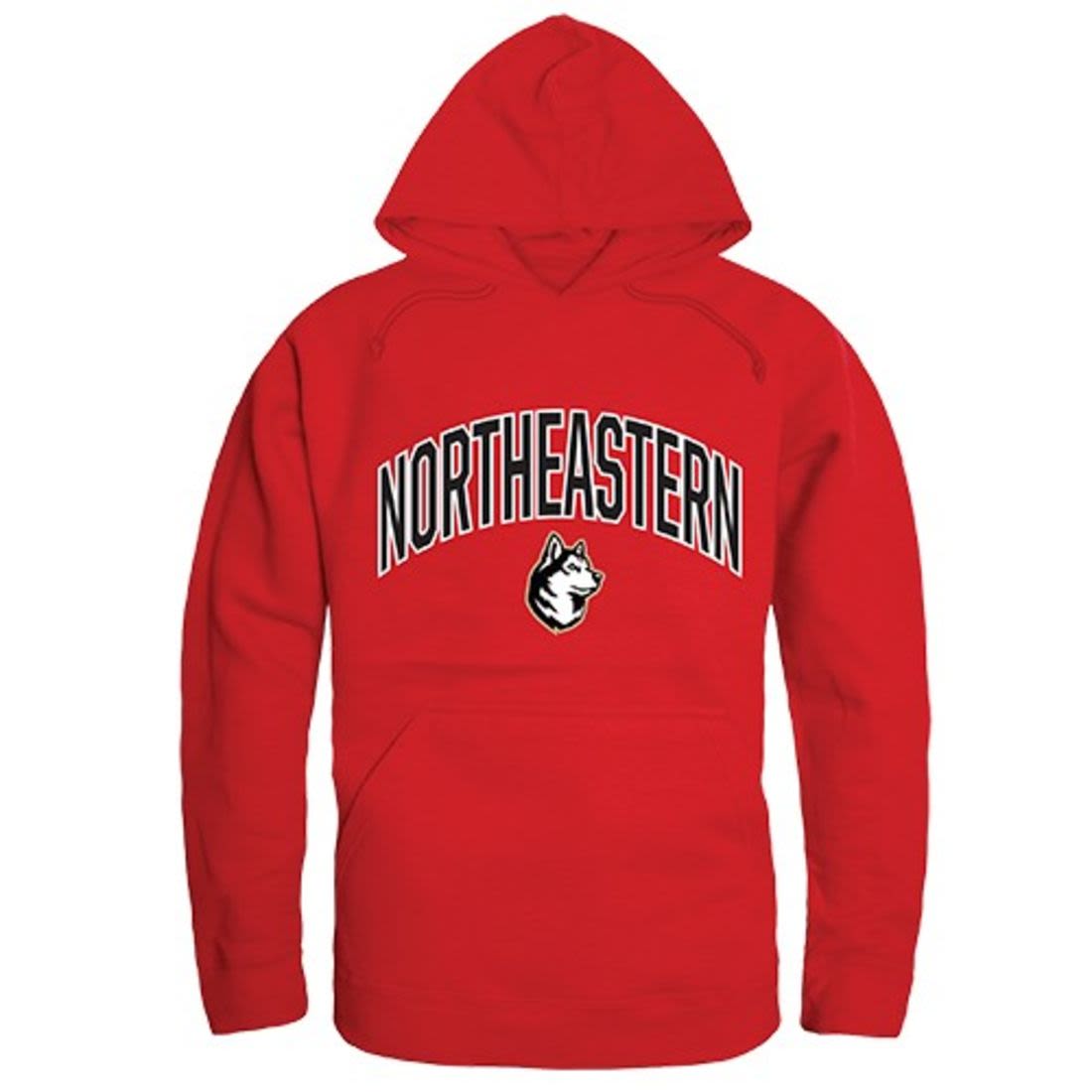 Northeastern University Huskies Campus Hoodie Sweatshirt Red-Campus-Wardrobe