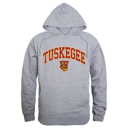 Tuskegee University Tigers Campus Hoodie Sweatshirt Heather Grey-Campus-Wardrobe