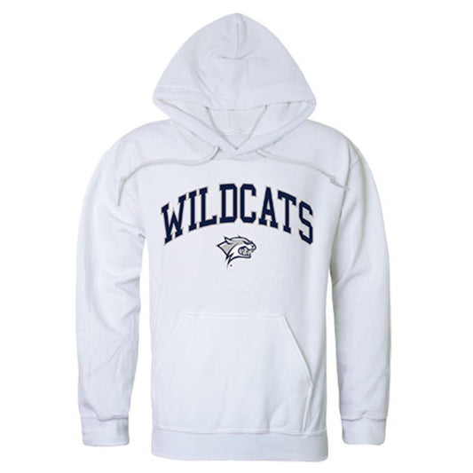 University of New Hampshire Wildcats Campus Hoodie Sweatshirt White-Campus-Wardrobe