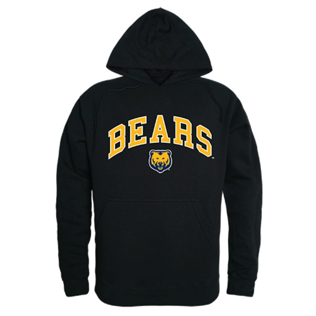 UNC University of Northern Colorado Bears Campus Hoodie Sweatshirt Black-Campus-Wardrobe