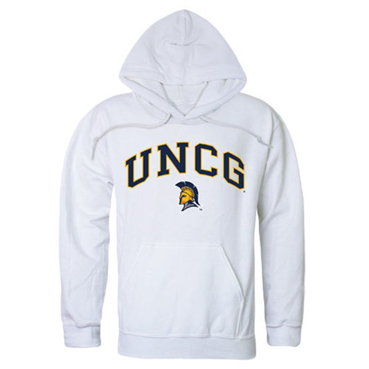 University of North Carolina at Greensboro Spartans Campus Hoodie Sweatshirt White-Campus-Wardrobe