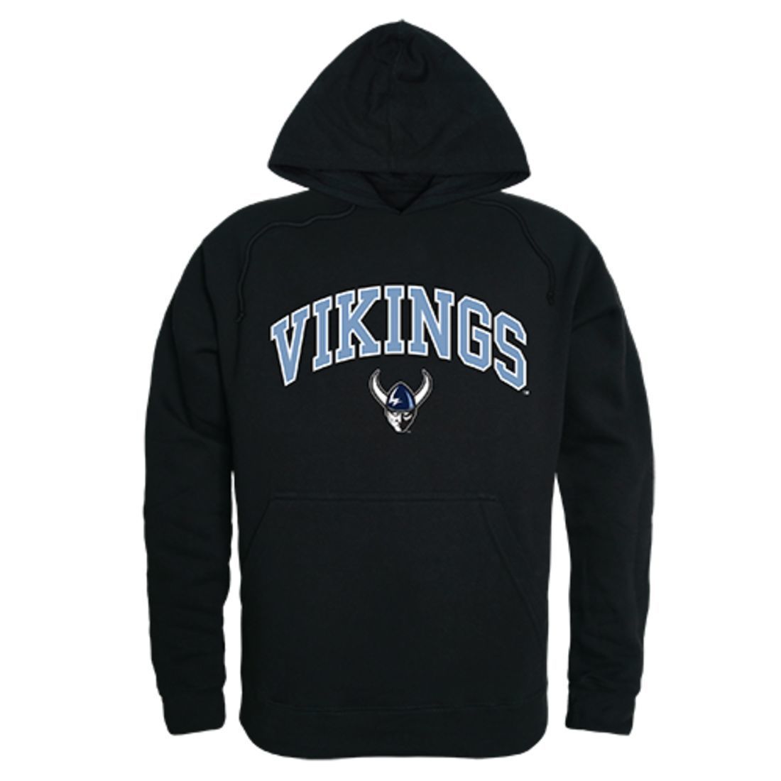 Western Washington University Vikings Campus Hoodie Sweatshirt Black-Campus-Wardrobe