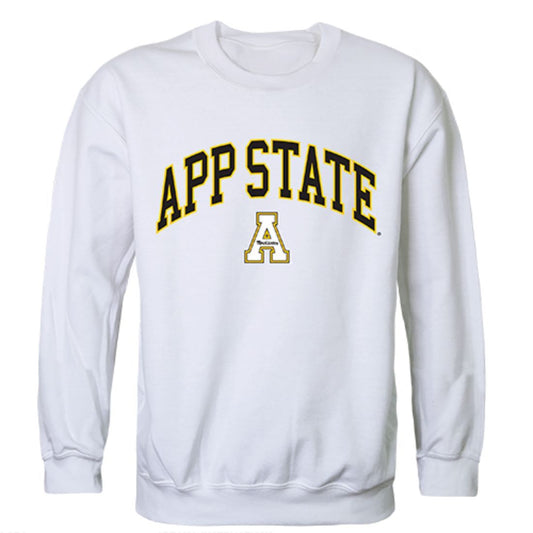 Appalachian App State University Campus Crewneck Pullover Sweatshirt Sweater White-Campus-Wardrobe