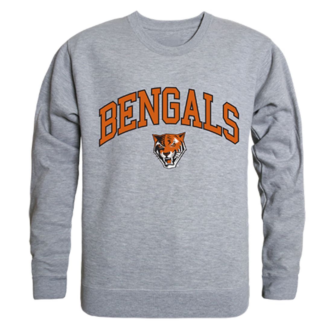 SUNY Buffalo State College Campus Crewneck Pullover Sweatshirt Sweater Heather Grey-Campus-Wardrobe