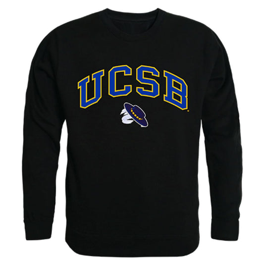 UCSB University of California Santa Barbara Campus Crewneck Pullover Sweatshirt Sweater Black-Campus-Wardrobe