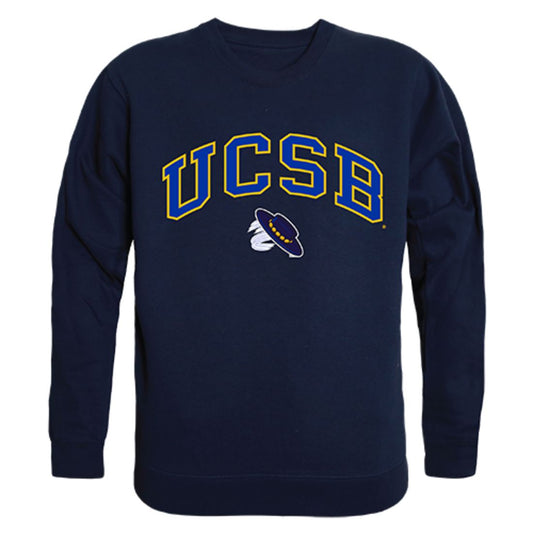 UCSB University of California Santa Barbara Campus Crewneck Pullover Sweatshirt Sweater Navy-Campus-Wardrobe