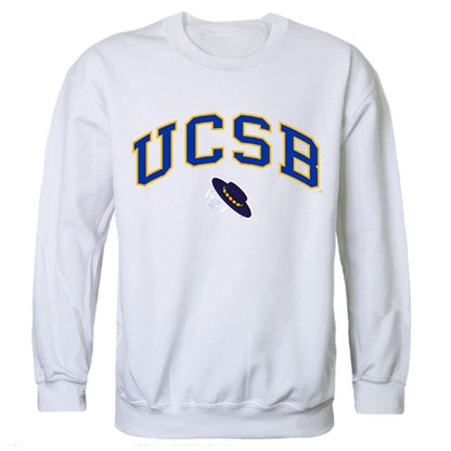 UCSB University of California Santa Barbara Campus Crewneck Pullover Sweatshirt Sweater White-Campus-Wardrobe