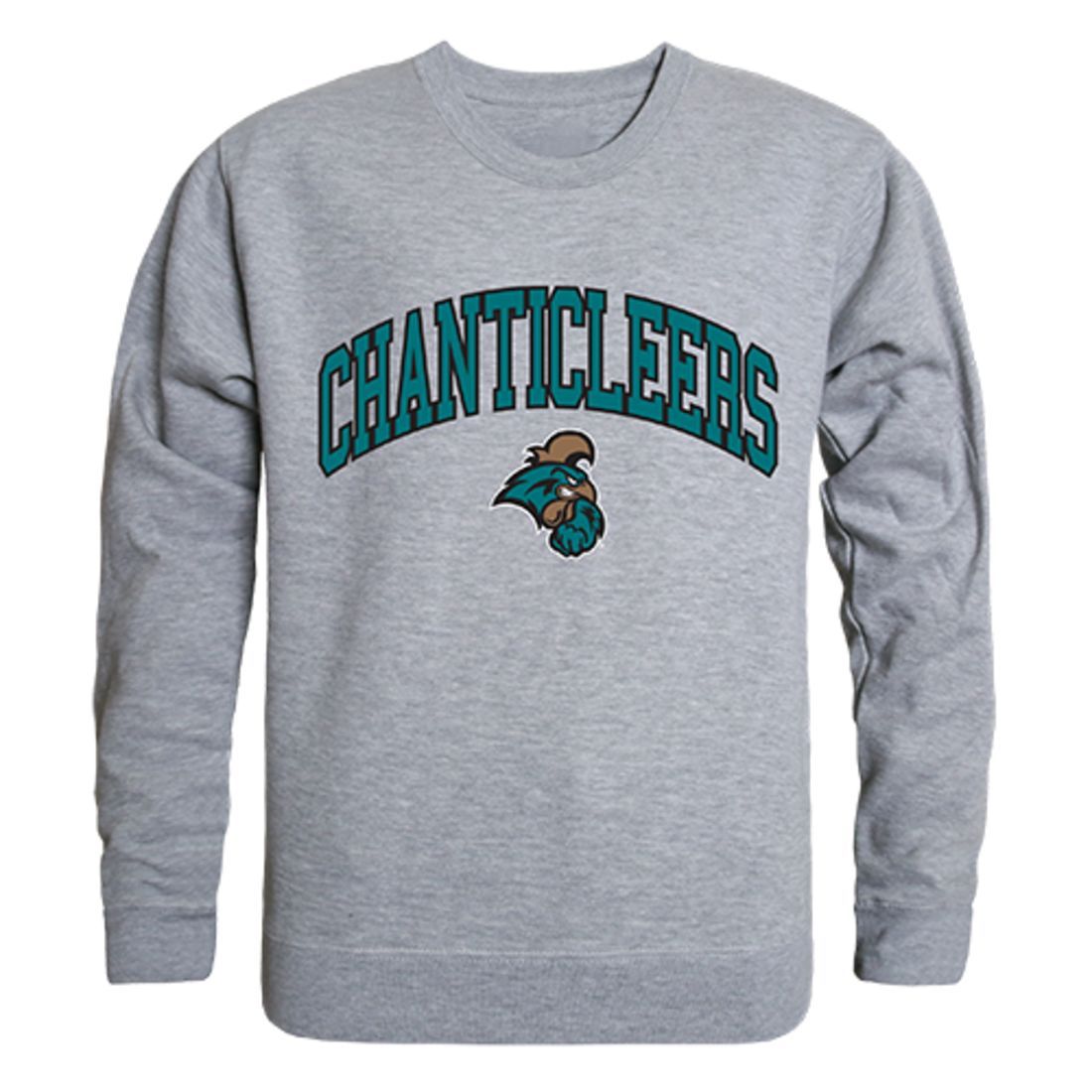 CCU Coastal Carolina University Campus Crewneck Pullover Sweatshirt Sweater Heather Grey-Campus-Wardrobe