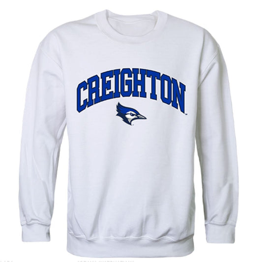 Creighton University Campus Crewneck Pullover Sweatshirt Sweater White-Campus-Wardrobe
