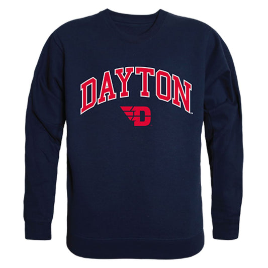 UD University of Dayton Campus Crewneck Pullover Sweatshirt Sweater Navy-Campus-Wardrobe