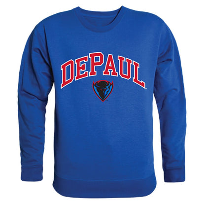 DePaul University Campus Crewneck Pullover Sweatshirt Sweater Royal-Campus-Wardrobe