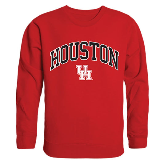 UH University of Houston Campus Crewneck Pullover Sweatshirt Sweater Red-Campus-Wardrobe