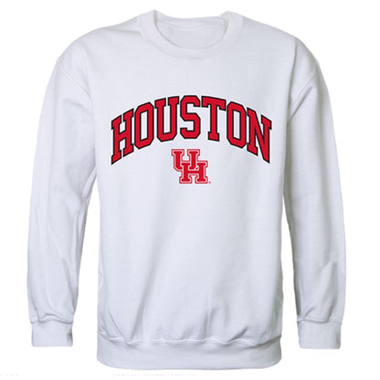 UH University of Houston Campus Crewneck Pullover Sweatshirt Sweater White-Campus-Wardrobe
