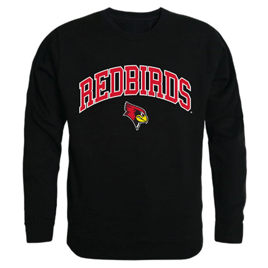 ISU Illinois State University Campus Crewneck Pullover Sweatshirt Sweater Black-Campus-Wardrobe