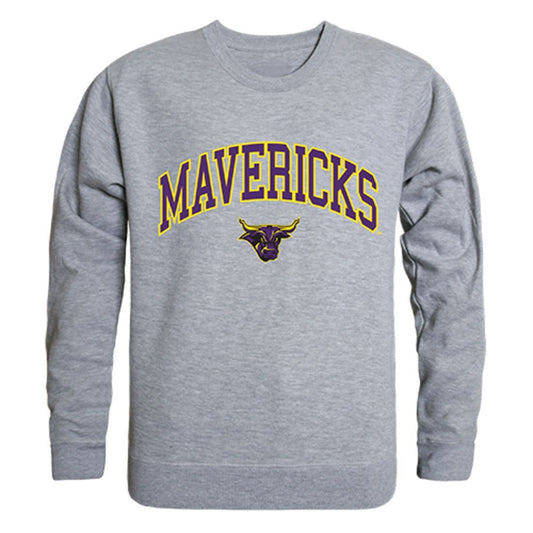 MNSU Minnesota State University Mankato Campus Crewneck Pullover Sweatshirt Sweater Heather Grey-Campus-Wardrobe