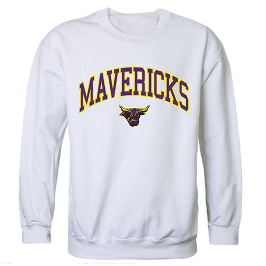 MNSU Minnesota State University Mankato Campus Crewneck Pullover Sweatshirt Sweater White-Campus-Wardrobe