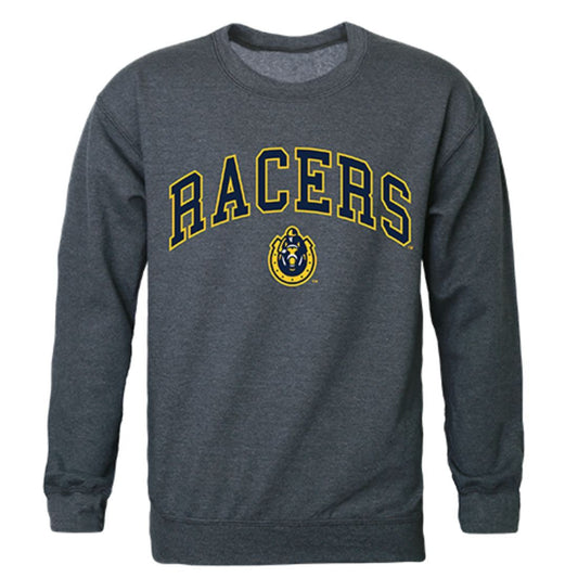 MSU Murray State University Campus Crewneck Pullover Sweatshirt Sweater Heather Charcoal-Campus-Wardrobe