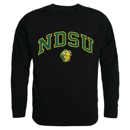 NDSU North Dakota State University Bison Campus Crewneck Pullover Sweatshirt Sweater Black-Campus-Wardrobe