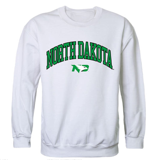 UND University of North Dakota Campus Crewneck Pullover Sweatshirt Sweater White-Campus-Wardrobe