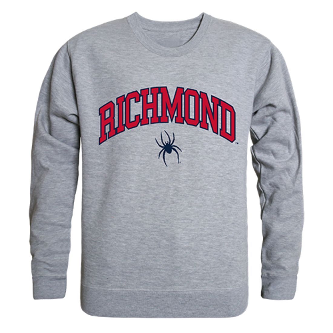 University of Richmond Campus Crewneck Pullover Sweatshirt Sweater Heather Grey-Campus-Wardrobe