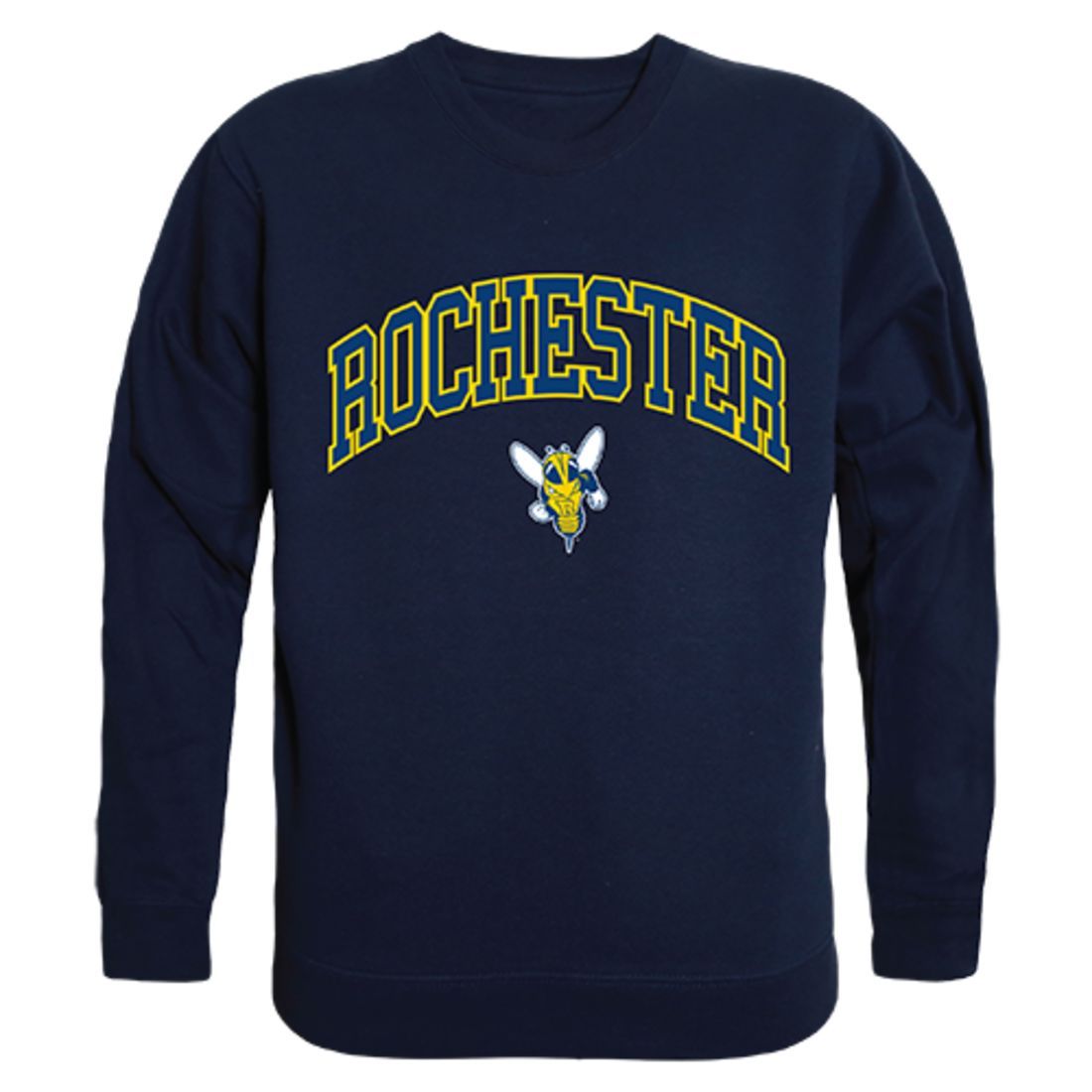 University of Rochester Campus Crewneck Pullover Sweatshirt Sweater Navy-Campus-Wardrobe