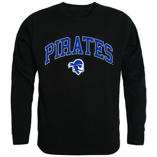 SHU Seton Hall University Campus Crewneck Pullover Sweatshirt Sweater Black-Campus-Wardrobe