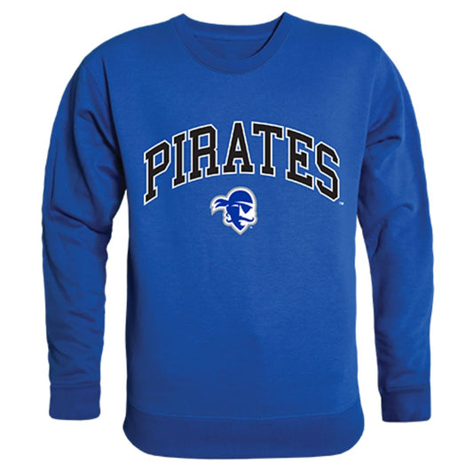 SHU Seton Hall University Campus Crewneck Pullover Sweatshirt Sweater Royal-Campus-Wardrobe